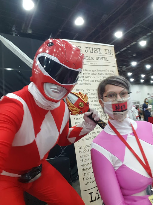 Red Ranger and Pink Ranger by maxamissthegladiator on DeviantArt