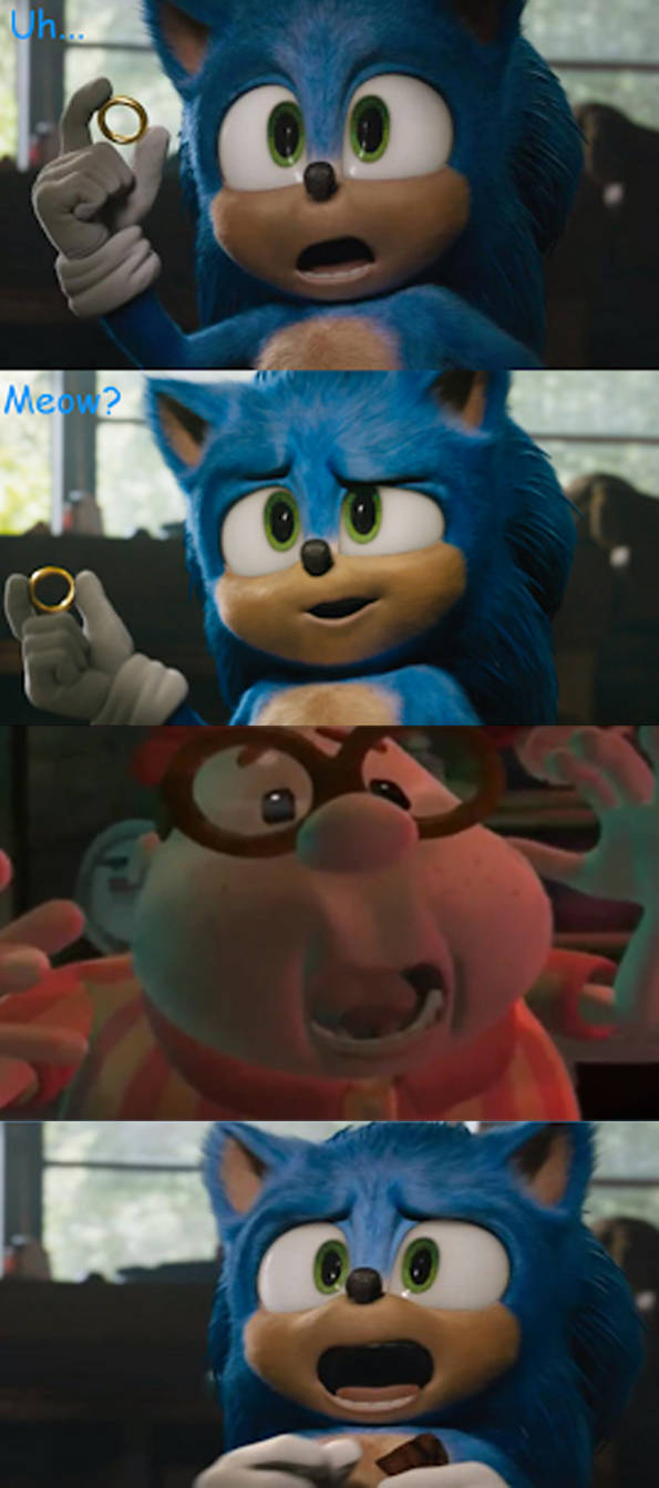 Carl Meets Sonic by maxamissthegladiator on DeviantArt
