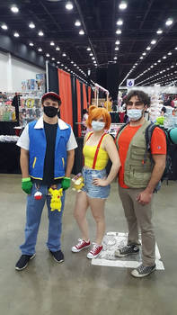 Ash, Misty and Brock