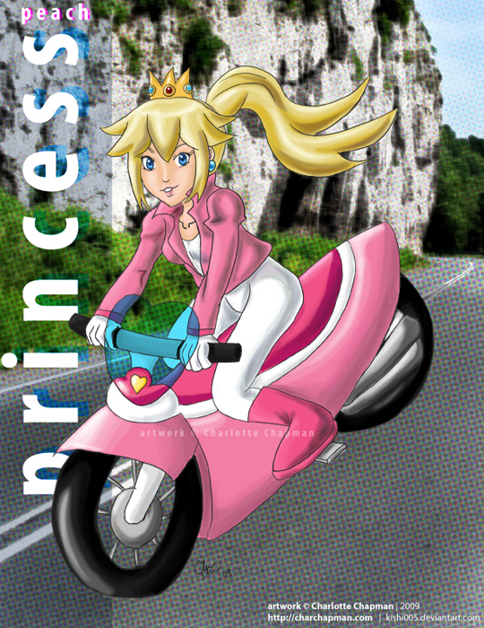 Princess Peach Motorcycle