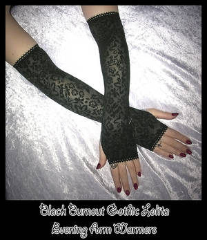 Long Gothic Lolita Arm Warmers