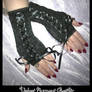 Burnout Lolita Corset Gloves