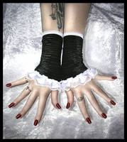 Elegant Velvet Lolita Cuffs