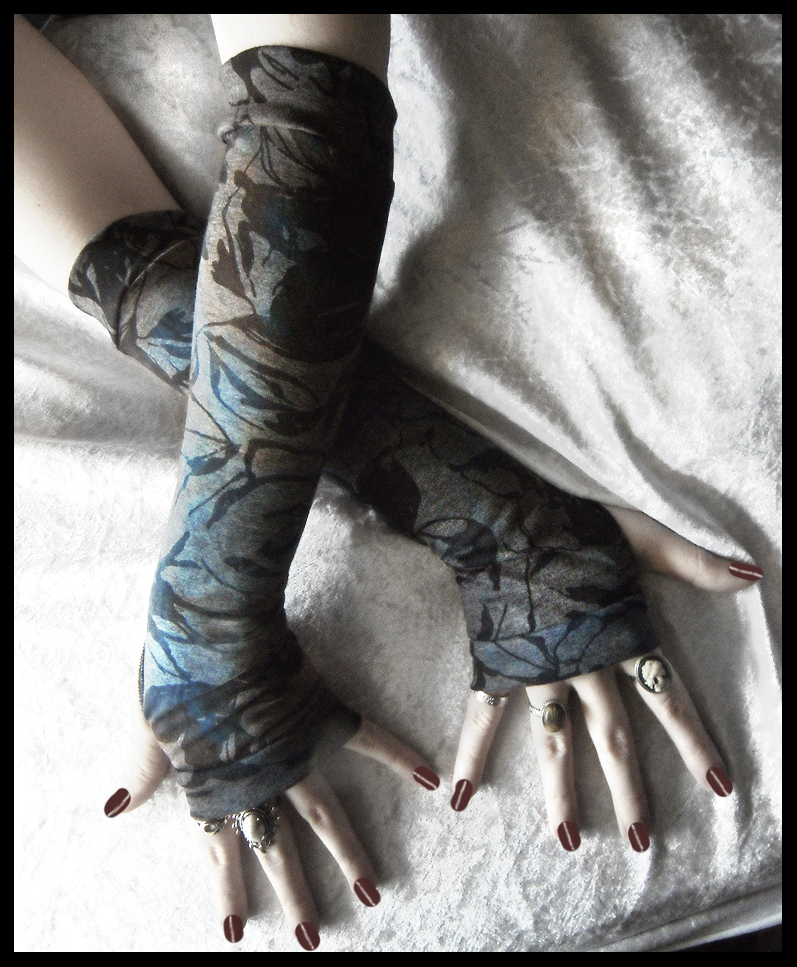 Twilight Moth Long Arm Warmers