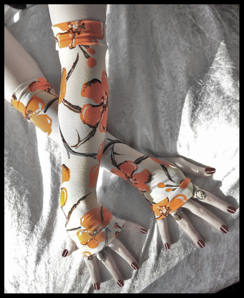 Orange Blossom Arm Warmers