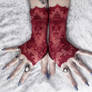 Ayanna Long Lace Fingerless Gloves