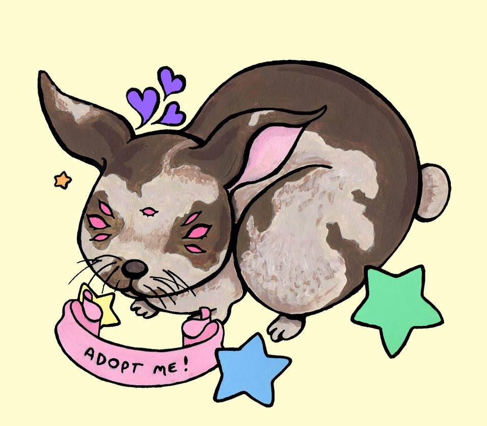 7-Eyed Bunny by RowanF on DeviantArt