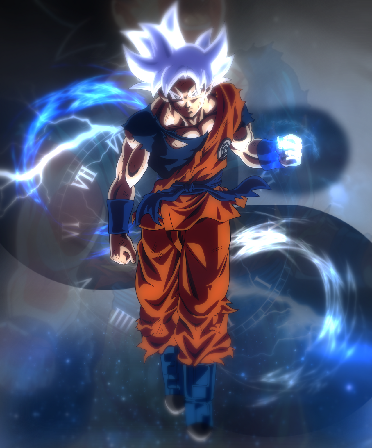 Ultra Instinct Goku Wallpaper by DarkMatterr on DeviantArt