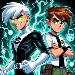 Danny Phantom with Ben 10 