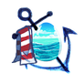 Nautical Theme Egg Auction // CLOSED