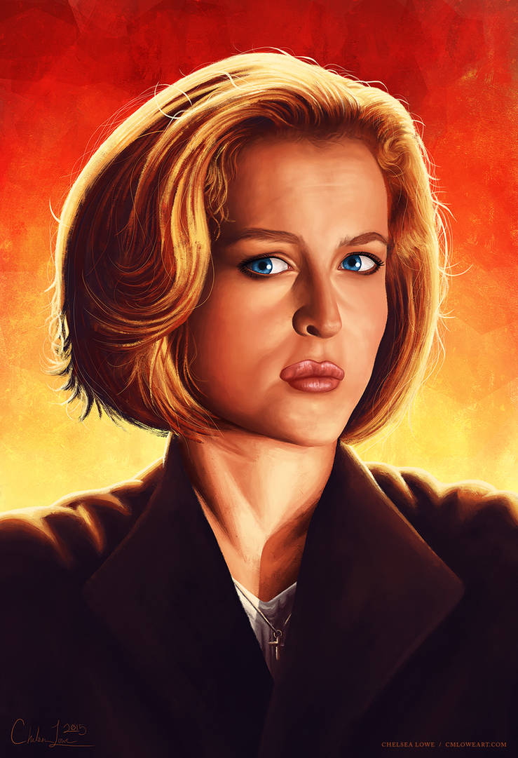 Scully study by cmloweart on DeviantArt