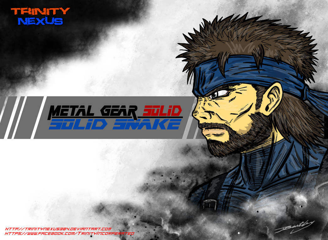 Metal Gear Solid (Solid Snake) by TrinityNexus384 on DeviantArt