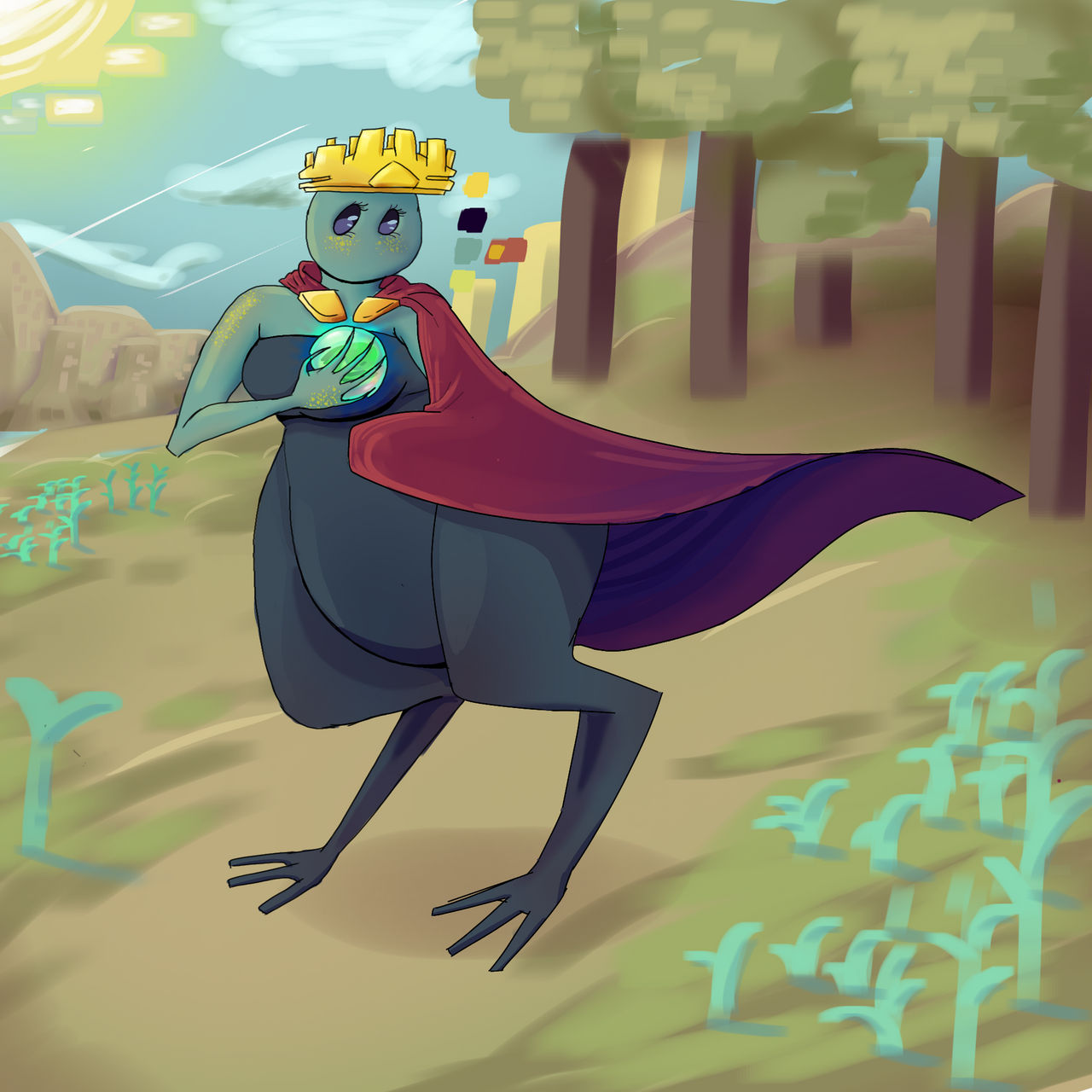 the rabbit quenn by OakLover19 on DeviantArt