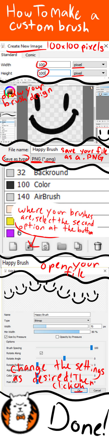 Firealpaca Brush Script How To Make Custom FireAlpaca Brushes by FireAlpacaHelper on DeviantArt