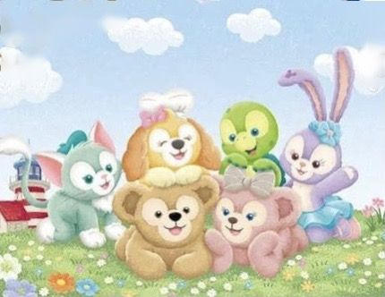 Duffy bear and friends