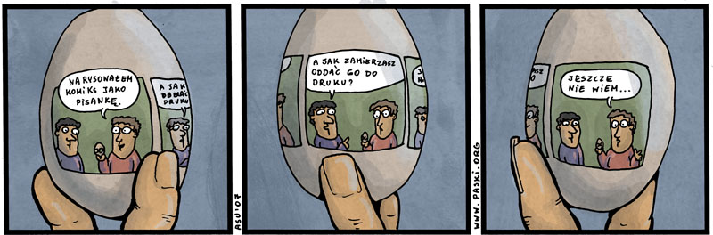 comic on egg