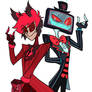 Hazbin Hotel - Pilot Vox and Alastor