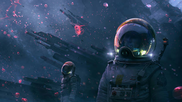Astronaut Digital Wallpaper