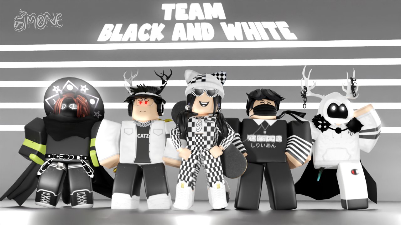 Black and white Roblox gfx by regi0n on DeviantArt