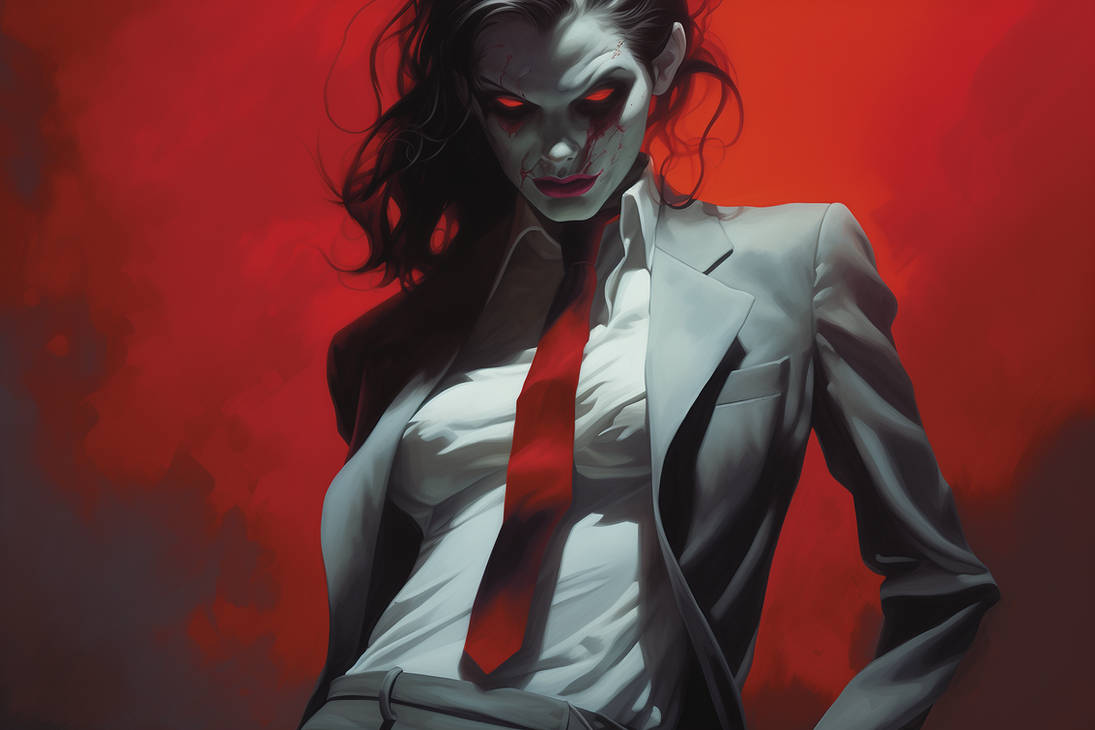 Deviantart Vendant Zombie Undead Executive - The Businesswoman Zombie by TimforShadeDigital on ...