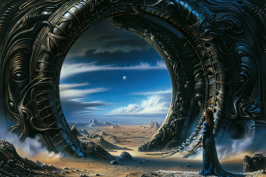 Interdimensional - Biomechanical Portal by TimforShadeDigital on DeviantArt