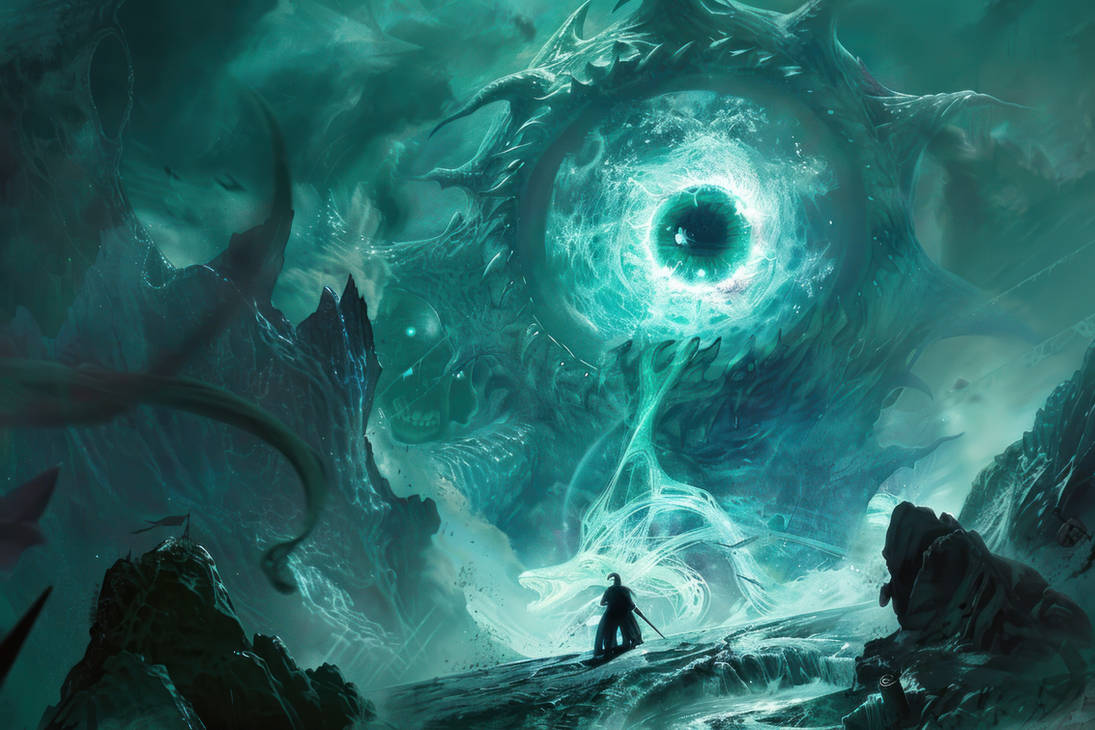 Devoid Eye Eye of Horror - Unveiling the Gaze of Dread by TimforShadeDigital on ...