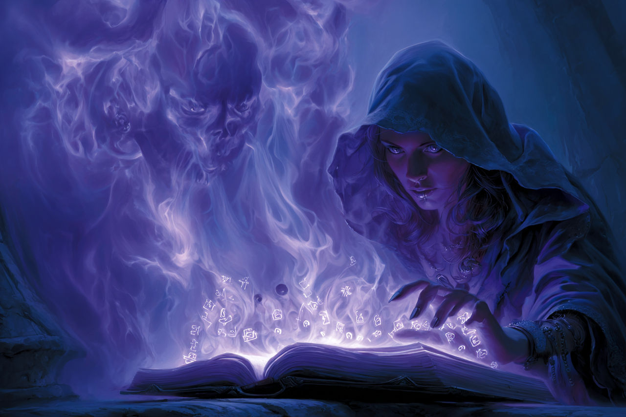 Midnight Arcane Ritual: Summoning the Veil Wraith by TimforShadeDigital ...