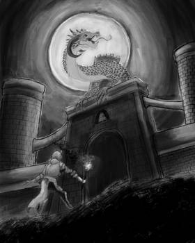 Inktober 2023 14. Castle