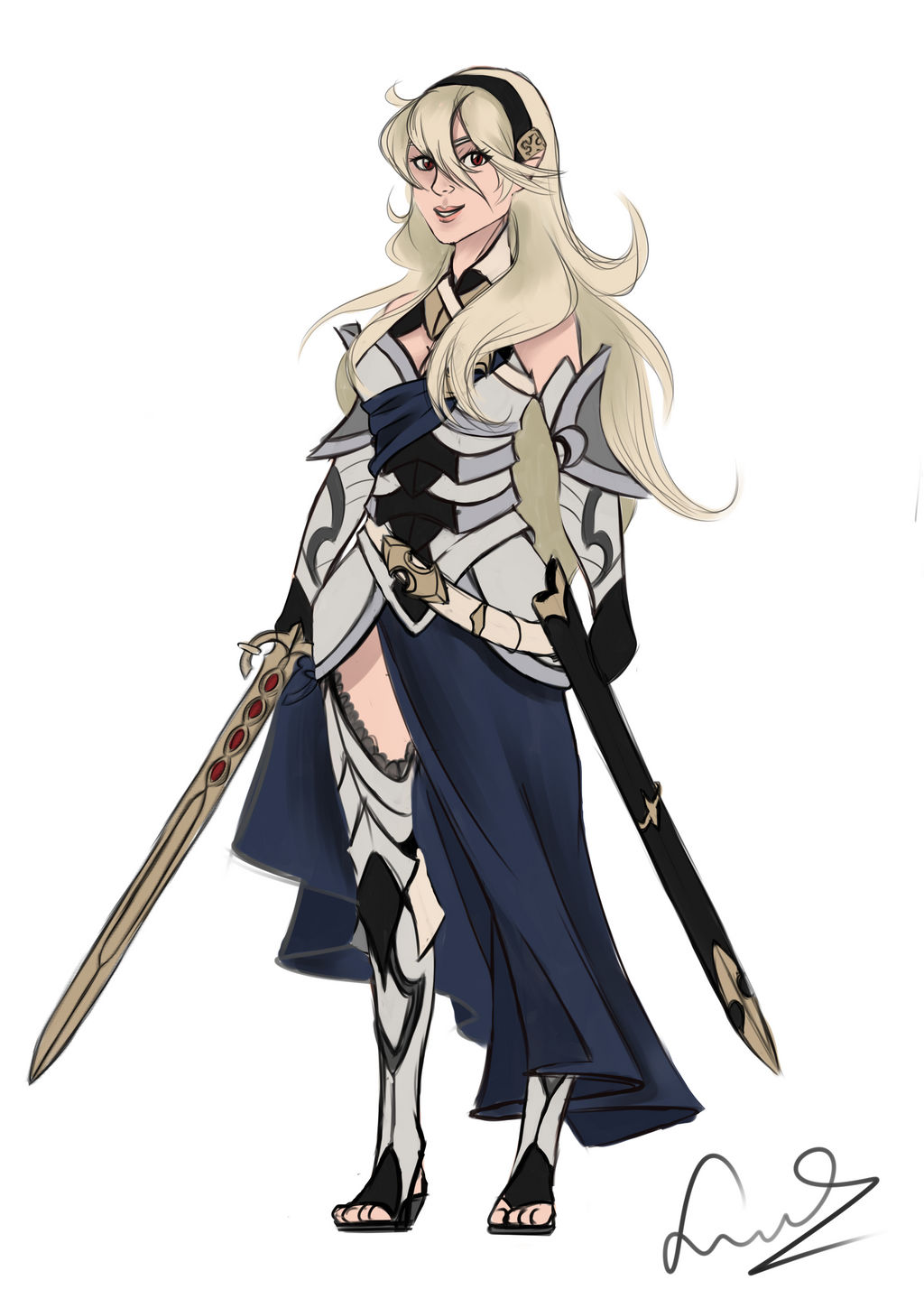 Corrin Character Design Corrin by VelvettBlue on DeviantArt