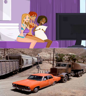 Tropic Tan Girls Watching Duel (1971 Film)