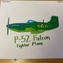 P-52 Falcon Fighter Plane