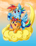 Dragon Ball Ponies by Graystripe64