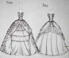 Royal princess gown