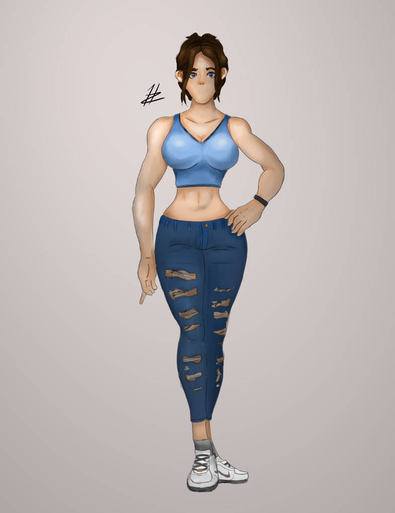 Full Body / Woman by HzKnight on DeviantArt