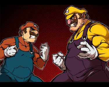 Mario Vs Wario Colors