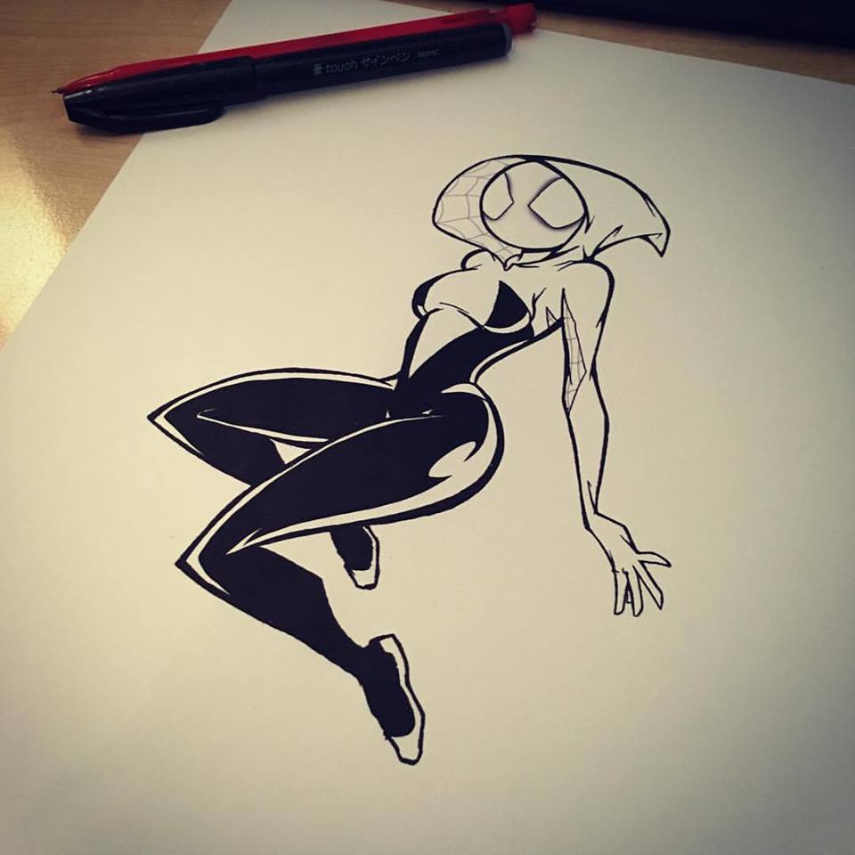 spidergwen lines