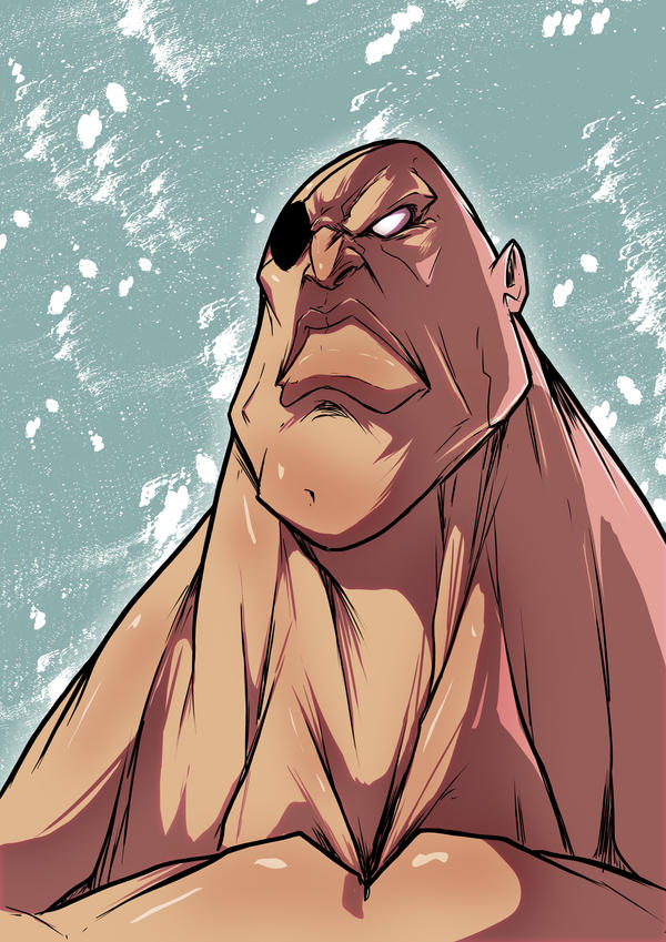 Sagat head