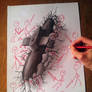A submarine ruined my drawing