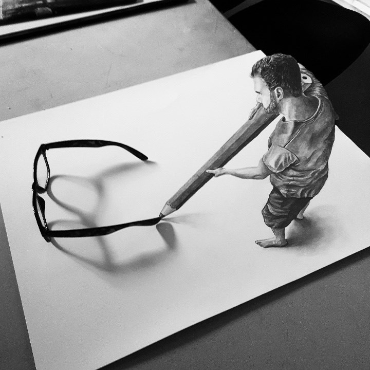 Minime drawing glasses