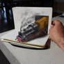 Choo Choo On Moleskine