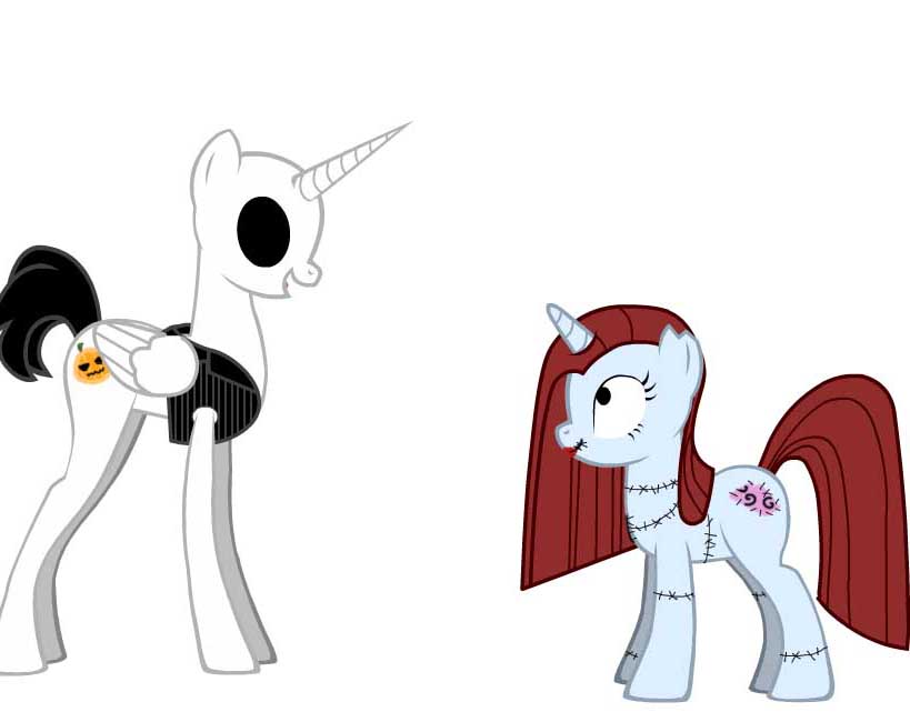 Ponified Jack and Sally