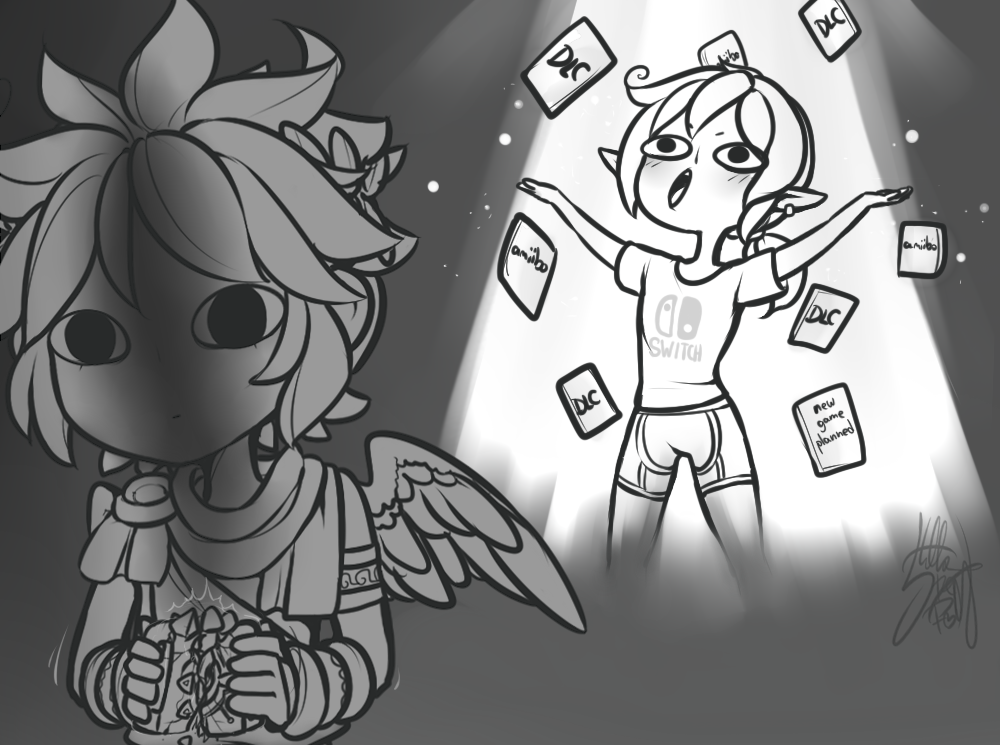 Kid Icarus on the Switch by Stella TheFox on DeviantArt