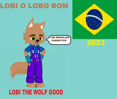 THE BIG THE WOLF VERY FRIENDLY AND KIND THE LOBI