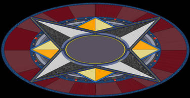 Compass Rose Floor