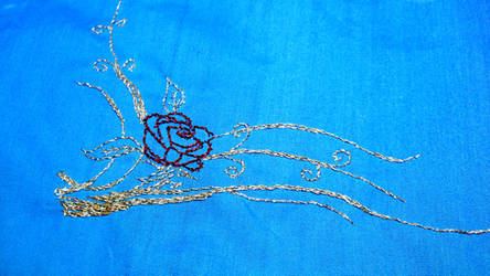 Housecoat Embroidery Detail 1