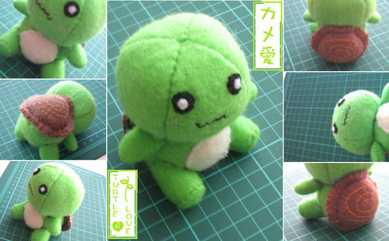 Turtle Love Doll Plushie v2.0