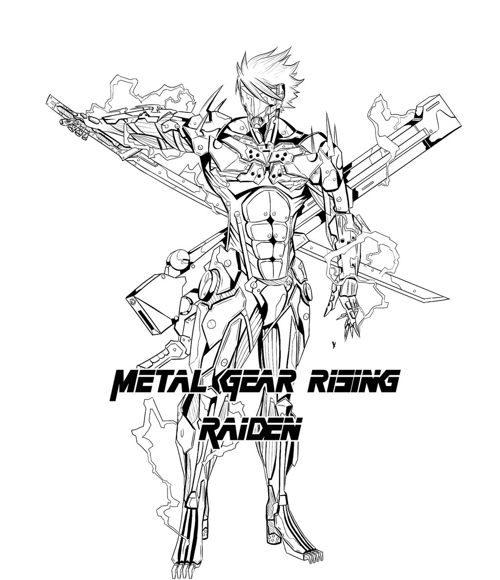 Raiden ripper mode by Puekkers on DeviantArt