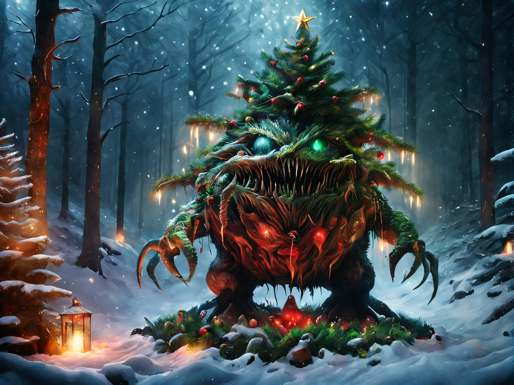 Monster Java Christmas Christmas Tree Monster by rogbrinas on DeviantArt