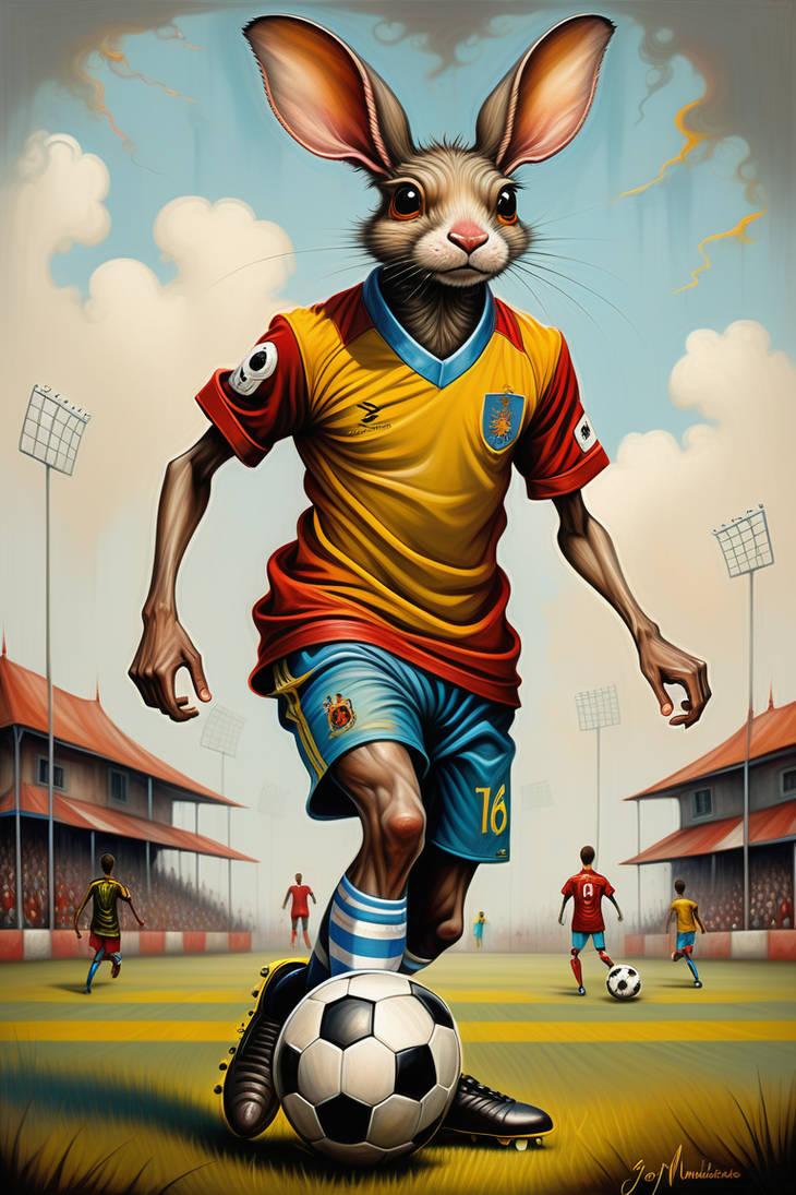 Soccer Rabbit by rogbrinas on DeviantArt