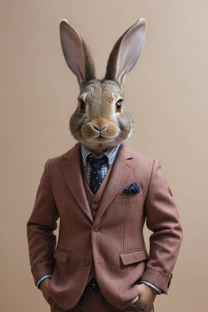 Torrid Rabbit Rabbit using Tweed by rogbrinas on DeviantArt